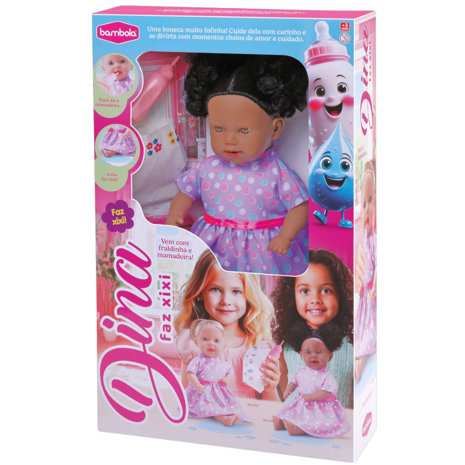 Dina Faz Xixi (Mamadeira e Fralda)