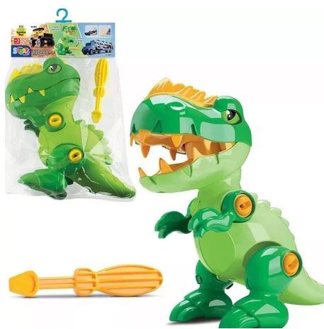 Dinossauro Didático Toy Rex (Monta E Desmonta)