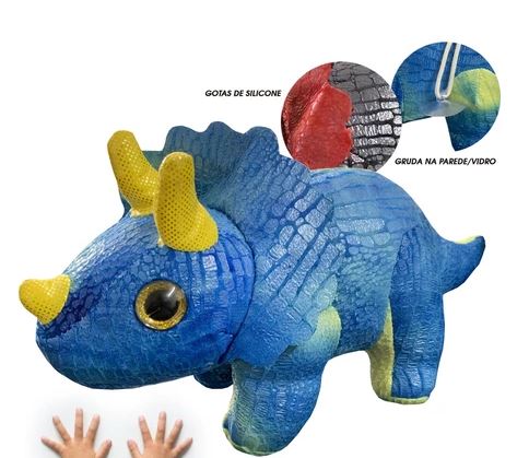 Pelúcia Dinossauro Sensorial