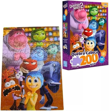 Quebra-Cabeça Divertidamente 2 Disney - 200 Peças