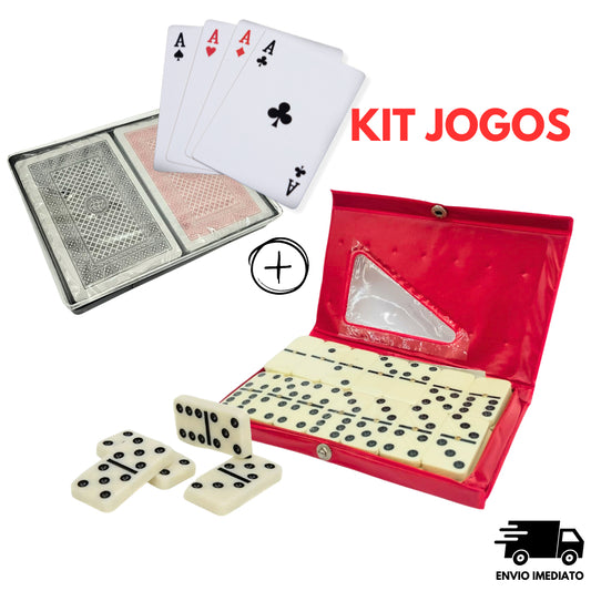 Kit – Dominó + Baralho Duplo