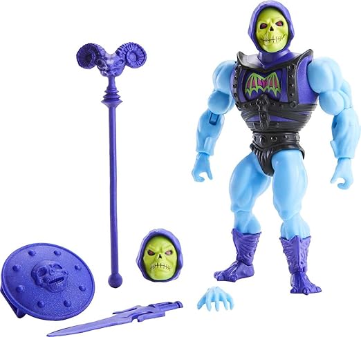 Boneco Esqueleto Armadura de Batalha