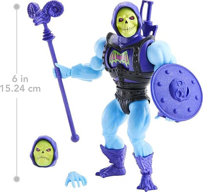 Boneco Esqueleto Armadura de Batalha