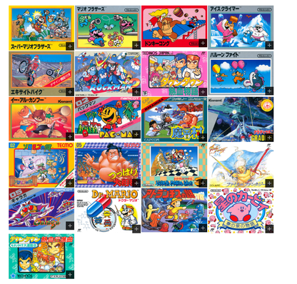 Nintendo Famicom Mini - Japonês (30 jogos)