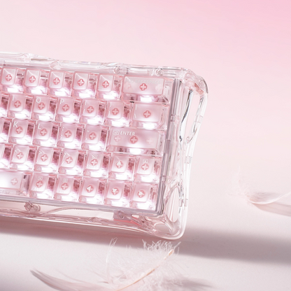 Teclado GravaStar Mercury V60 – Crystal Rose
