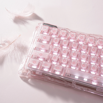 Teclado GravaStar Mercury V60 – Crystal Rose