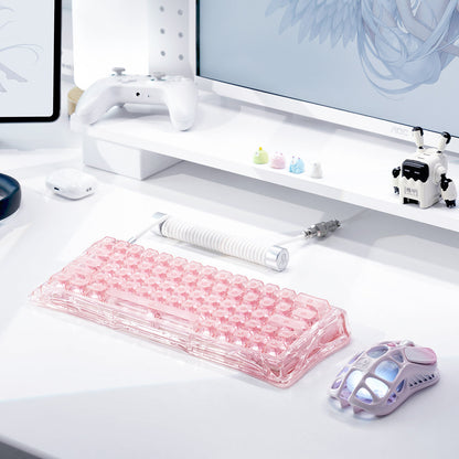 Teclado GravaStar Mercury V60 – Crystal Rose
