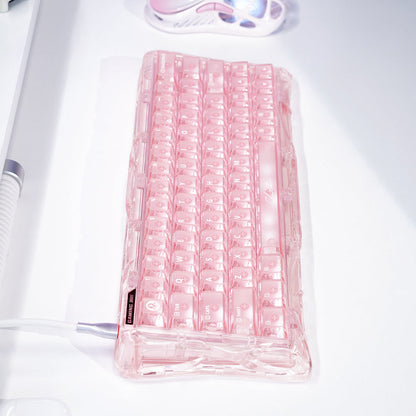 Teclado GravaStar Mercury V60 – Crystal Rose