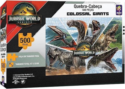 Coleçao - Quebra-Cabeças 500 Peças Jurassic World