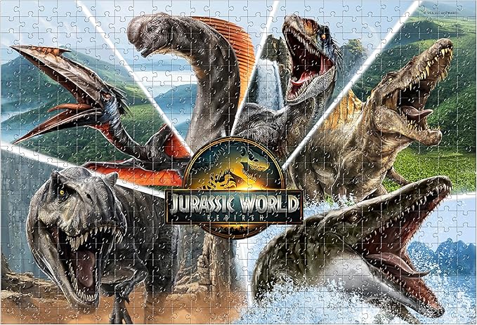 Coleção - Quebra-Cabeças 500 Peças Jurassic World