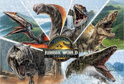 Coleção - Quebra-Cabeças 500 Peças Jurassic World