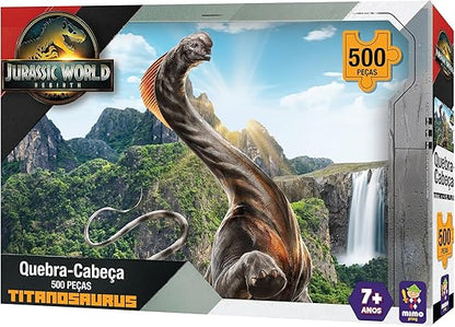 Coleção - Quebra-Cabeças 500 Peças Jurassic World