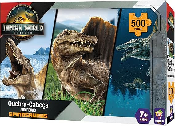 Coleção - Quebra-Cabeças 500 Peças Jurassic World