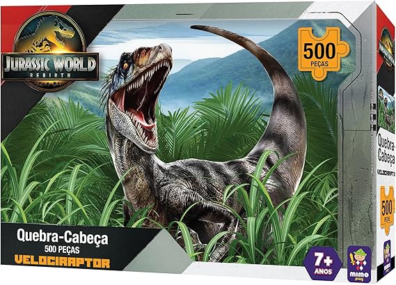 Coleção - Quebra-Cabeças 500 Peças Jurassic World