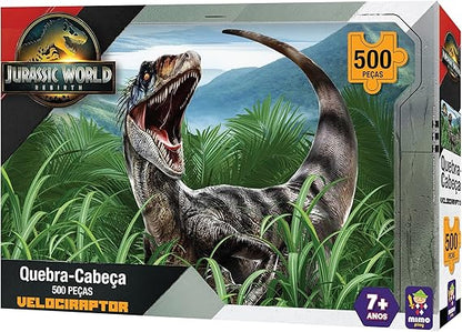 Coleção - Quebra-Cabeças 500 Peças Jurassic World