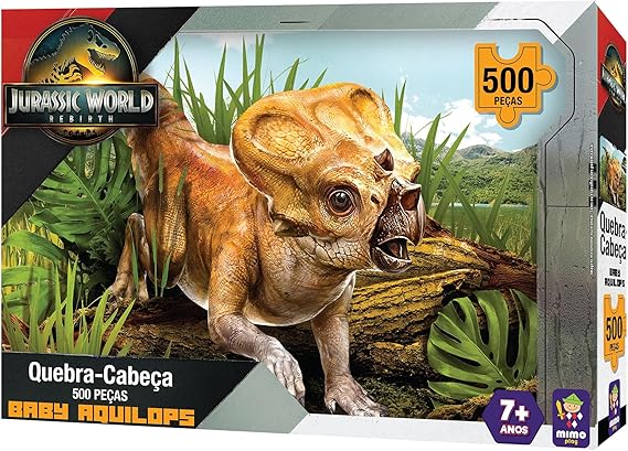 Coleção - Quebra-Cabeças 500 Peças Jurassic World