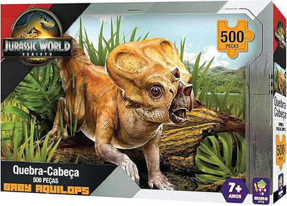 Coleção - Quebra-Cabeças 500 Peças Jurassic World