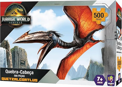 Coleção - Quebra-Cabeças 500 Peças Jurassic World