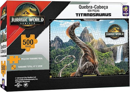 Coleção - Quebra-Cabeças 500 Peças Jurassic World