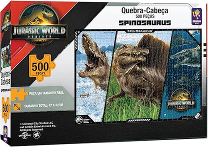 Coleção - Quebra-Cabeças 500 Peças Jurassic World