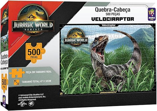 Coleçao - Quebra-Cabeças 500 Peças Jurassic World