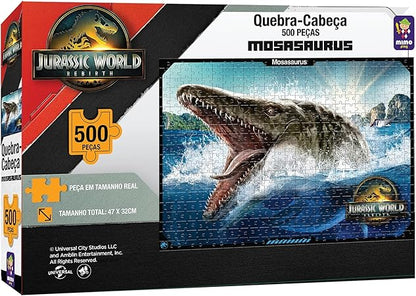 Coleção - Quebra-Cabeças 500 Peças Jurassic World