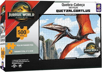 Coleção - Quebra-Cabeças 500 Peças Jurassic World