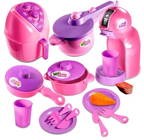 Kit Cozinha faz de Conta (19 pcs)