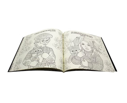 Combo com 3 Livros de Colorir Antiestresse