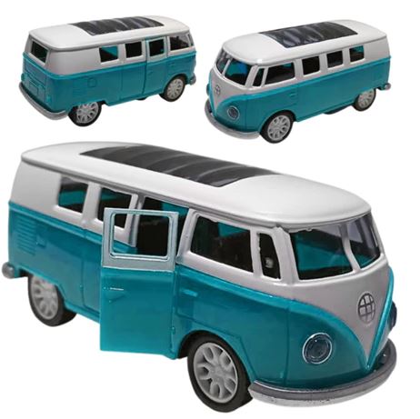 Miniatura Kombi Perua - Escala 1/32 com Fricção