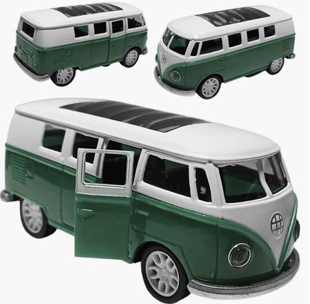 Miniatura Kombi Perua - Escala 1/32 com Fricção