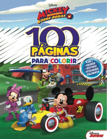 100 Páginas para Colorir Disney - Mickey