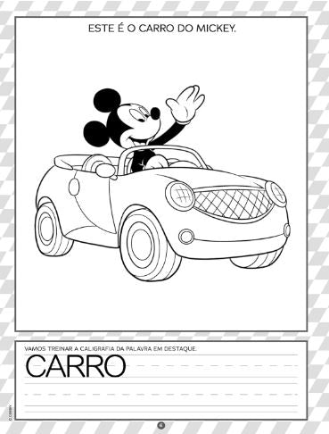 100 Páginas para Colorir Disney - Mickey