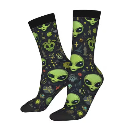 Coleção Galáctica: Meias Divertidas Alien Series