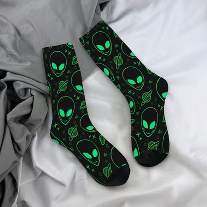 Coleção Galáctica: Meias Divertidas Alien Series