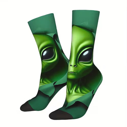 Coleção Galáctica: Meias Divertidas Alien Series