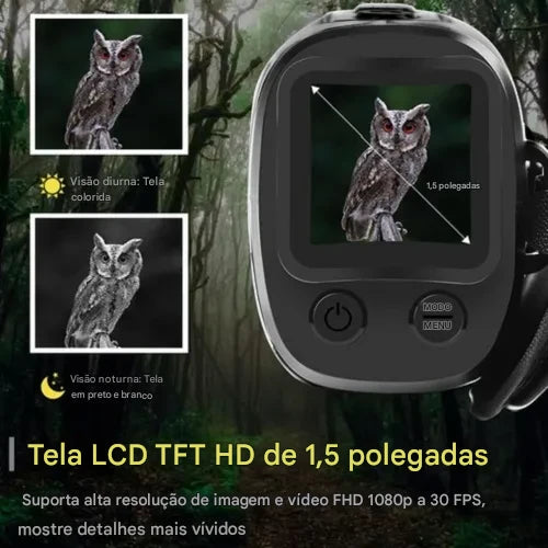 Monóculo de Visão Noturna - Alcance 300m