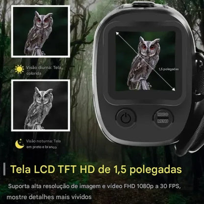 Monóculo de Visão Noturna - Alcance 300m