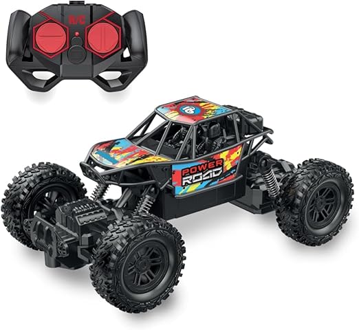 Carrinho de Controle Remoto Off-Road 4x2 com Suspensão