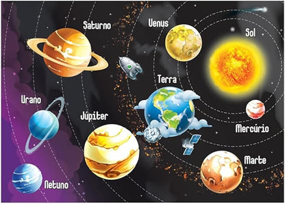 Quebra-Cabeça Sistema Solar - 300 Peças