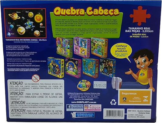 Quebra-Cabeça Sistema Solar - 300 Peças