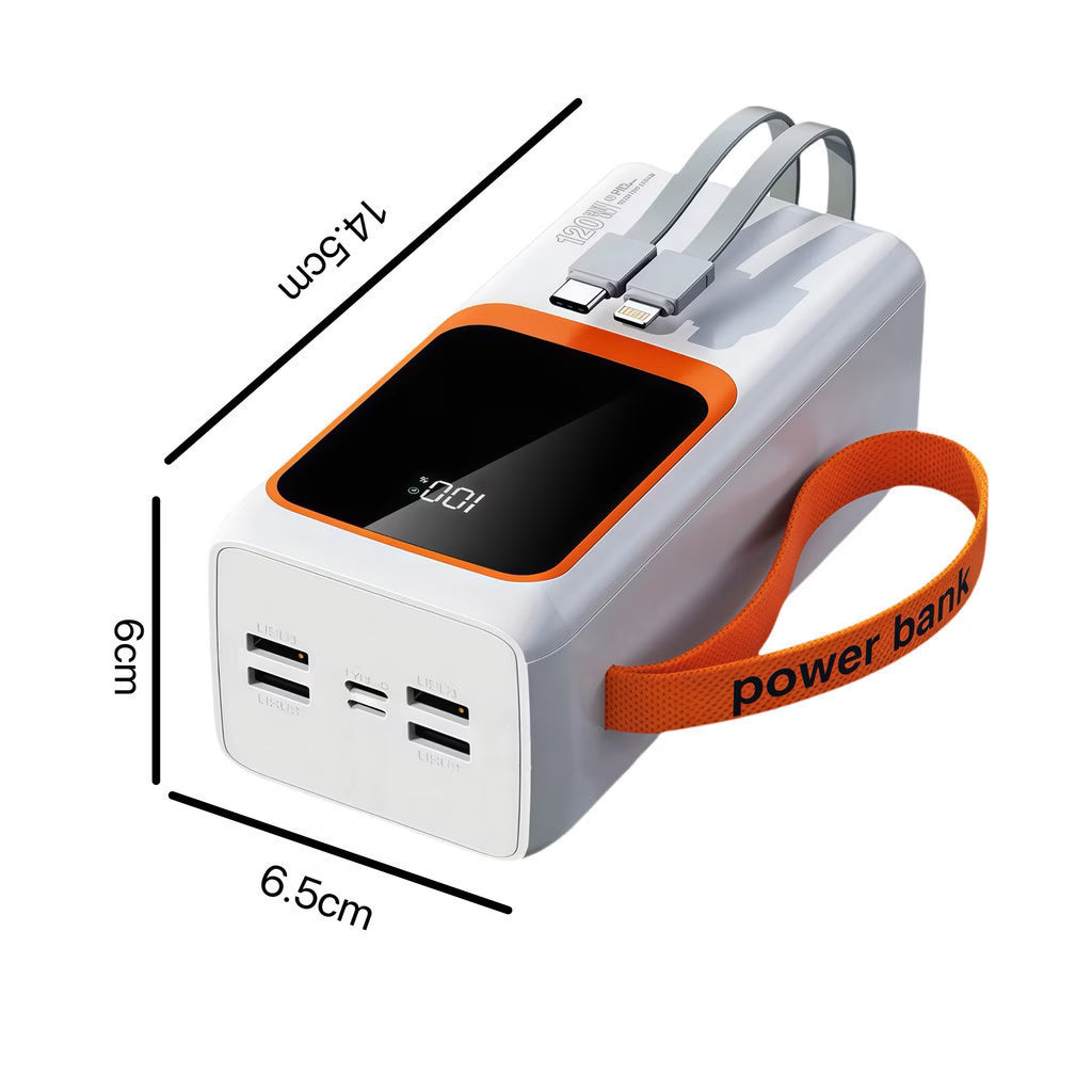 Power Bank Ultra Capacidade 50000mAh – Turbo