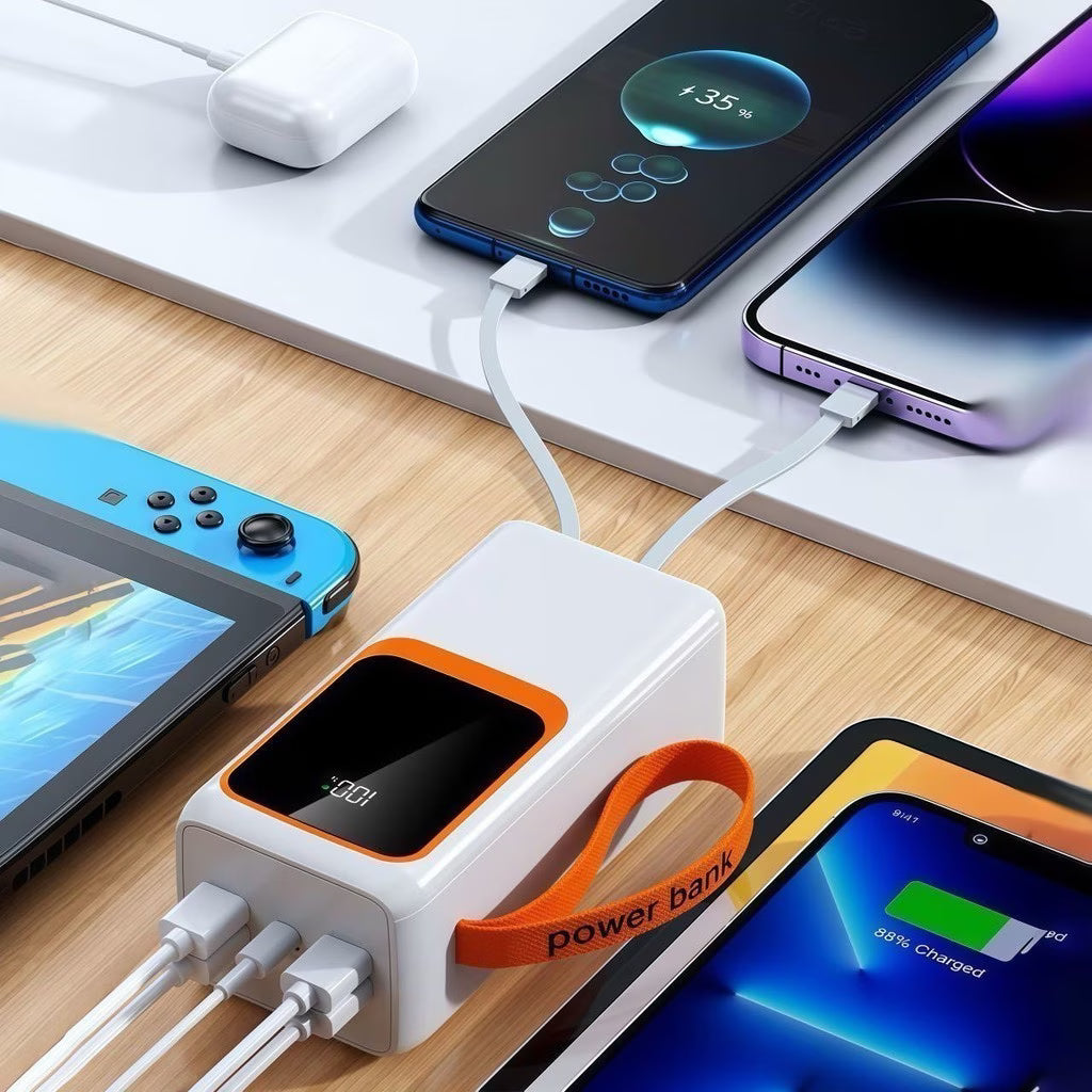 Power Bank Ultra Capacidade 50000mAh – Turbo