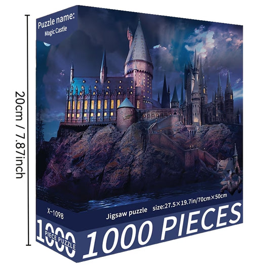 Quebra-Cabeça Castelo de Hogwarts (1000 Peças) – WB Series