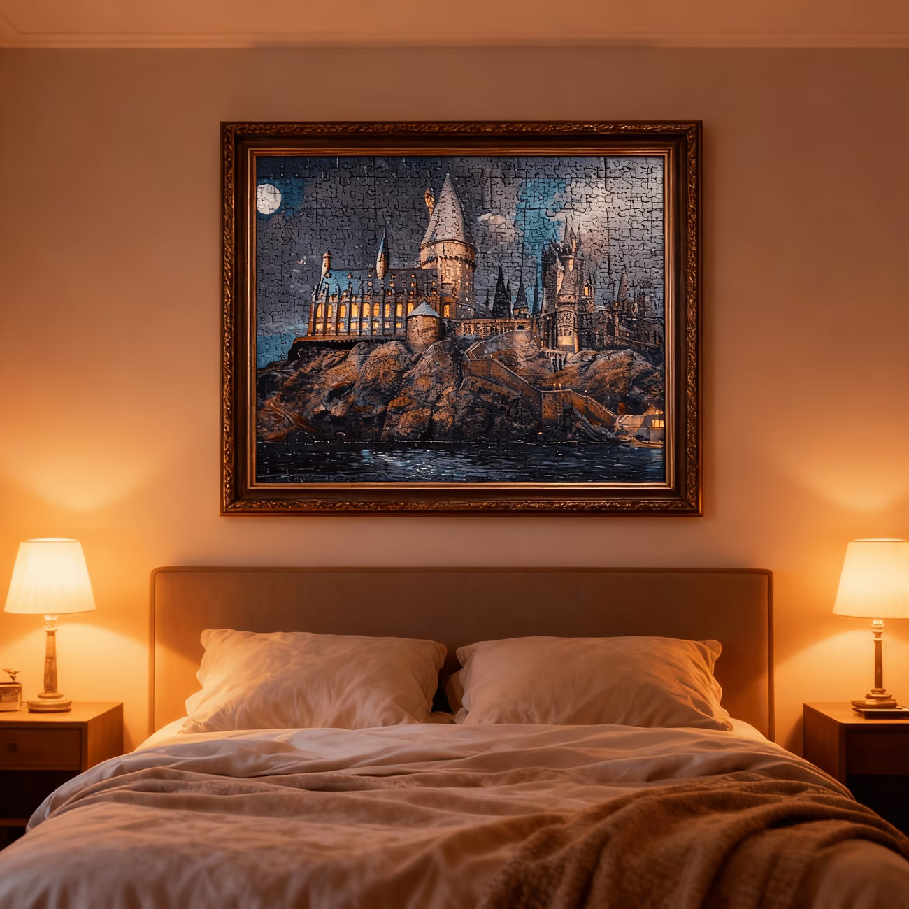 Quebra-Cabeça Castelo de Hogwarts (1000 Peças) – WB Series