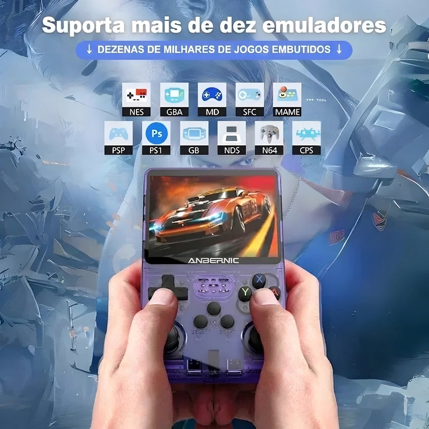 Console de Jogos Portátil R36S