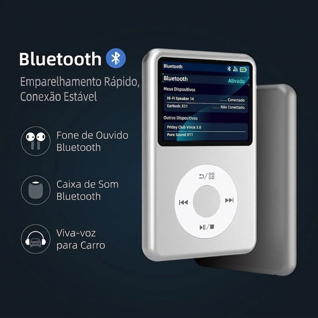 Leitor MP3 - INNIOASIS Y1  - 64GB