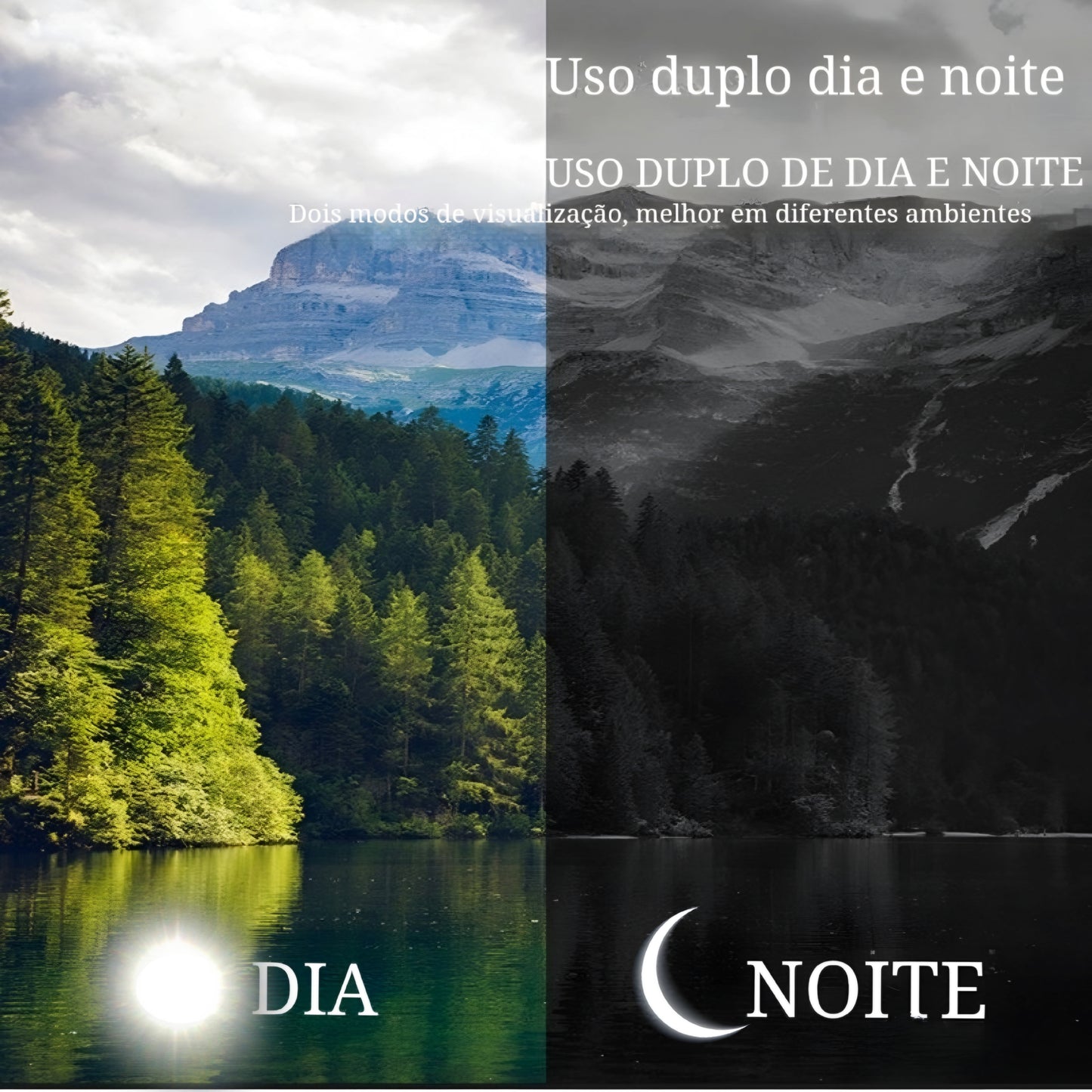 Binóculo Digital Visão Noturna  – Zoom 10X e Alcance de 300 Metros