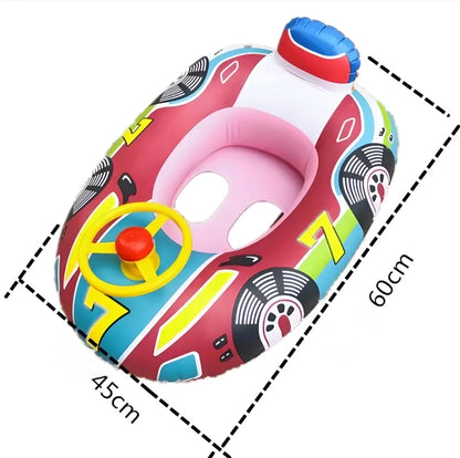 Bóia Inflável Infantil - Carrinho com Volante