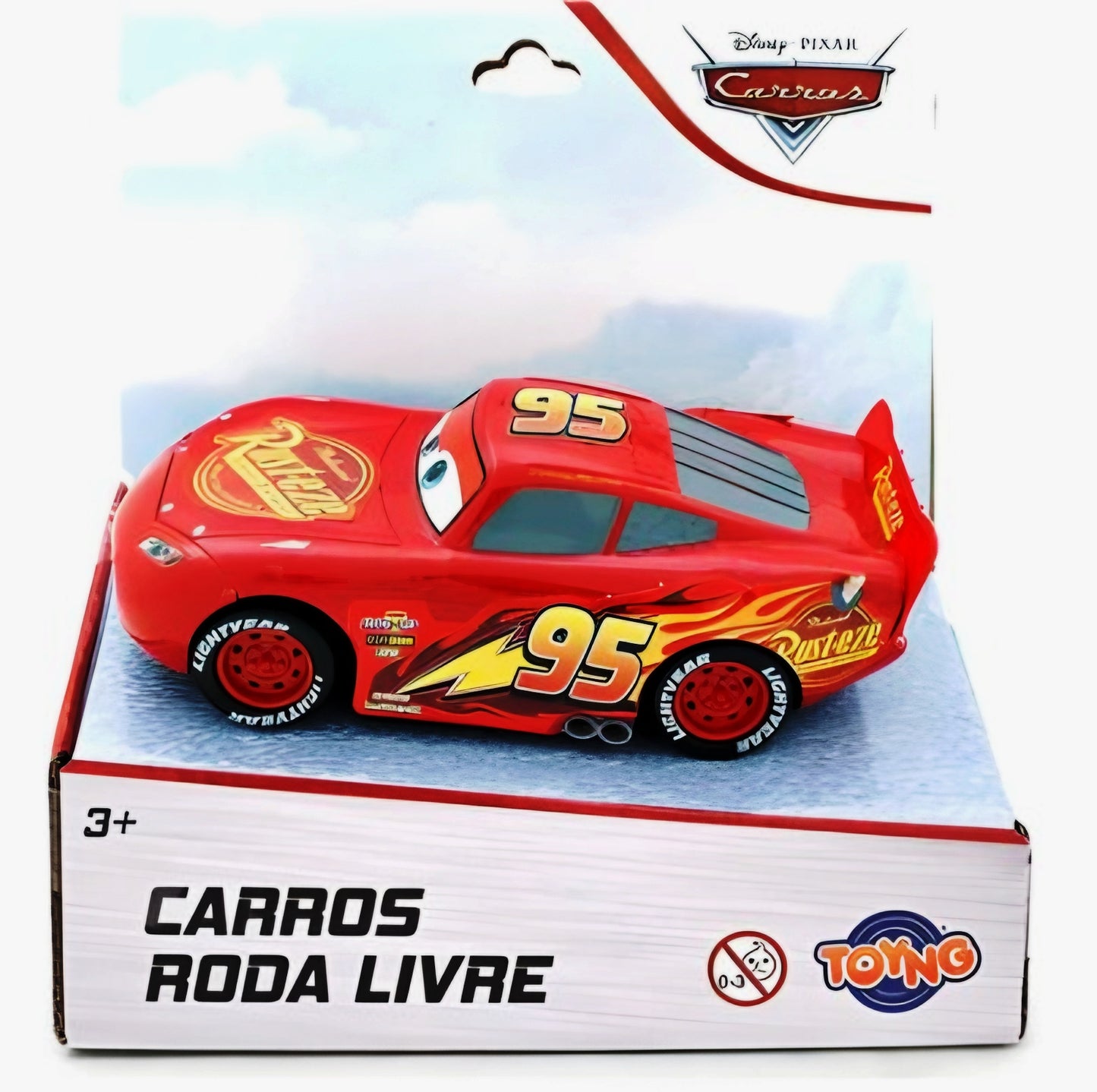 Carrinho Relâmpago McQueen - Rodas Livres